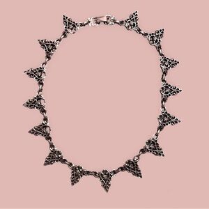 Silver Choker Necklace